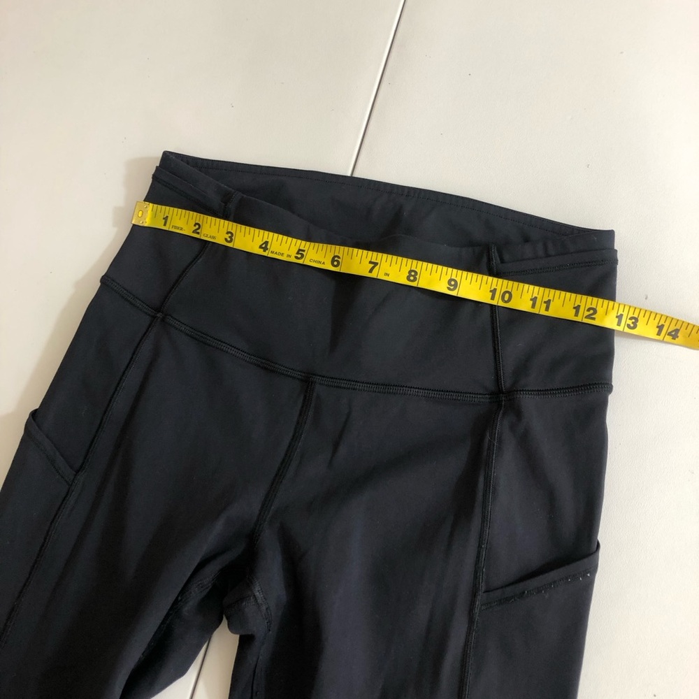Lululemon Fast & Free 7/8 Tight II *Nulux 25" Black size 6 - Picture 15 of 15